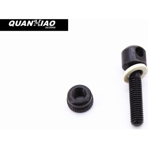 QuanMiao 7/8'' Wood Screw Stud Rifle Shotgun 2506 QD 115 MS Sling Swivel Base Gun Swivel Studs for Hunting