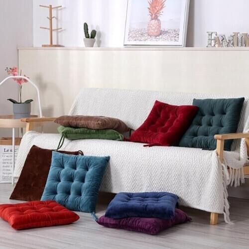 Thickened Chair Cushion Bedroom Living Room Tatami Office Stool Pad Driver Seat Home Decoration Cushion