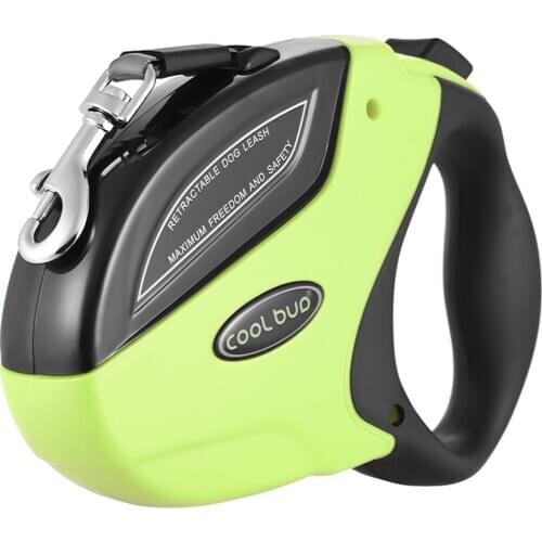 5M Retractable Dog Walking Leash For Dog Training Extending Traction Rope Leash Nylon Dogs Collar for Small Medium Large Dogs