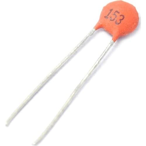 100PCS/LOT Ceramic Capacitor 153 15NF 50V