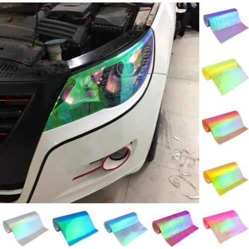 30% Dropshipping!!Stylish Car Vehicle Headlight Tail Lamp Fog Light Tint Film Sticker Decoration