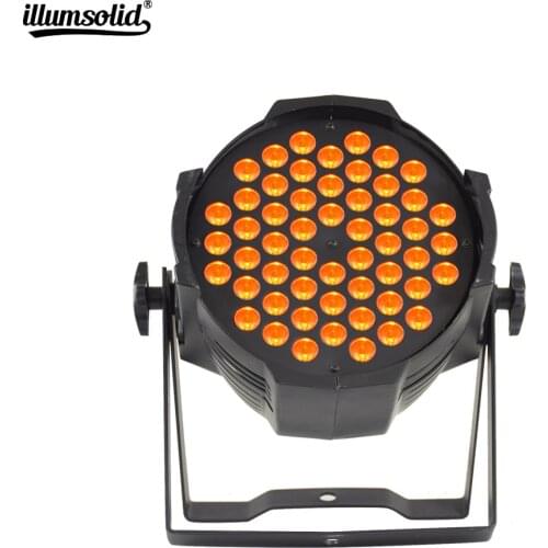 Aluminum LED Par 54x3W RGB 3in1 64 Led Spotlight Dj Projector Wash Lighting Stage Lighting
