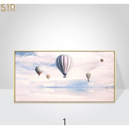 Architectural Decoration Home Decor Art Canvas Painting Pictures for Home Design Wide Balloon Decorations for Home Explorer