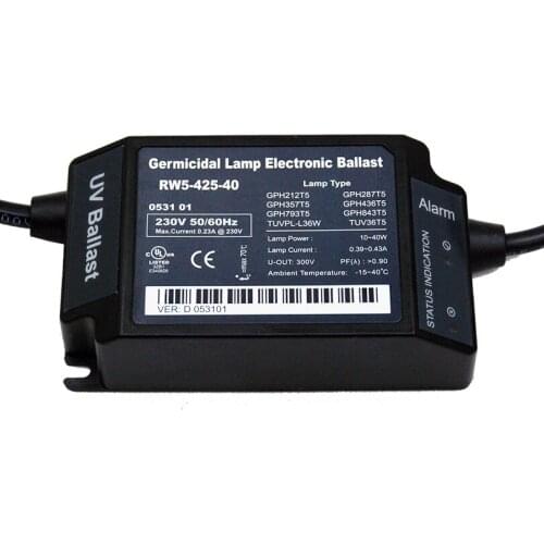 UV Ballast RW5-425-40 Water Filter