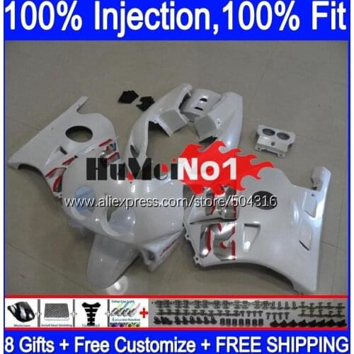 Injection OEM For HONDA CBR250RR CBR 250RR 1990 1991 1992 1993 1994 135MC.33 CBR250 RR pearl white MC22 95 96 97 98 99 Fairing