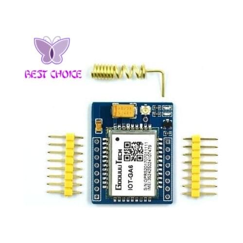 Mini A6 GPRS GSM Kit Wireless Extension Module Board Antenna Tested Worldwide Store for SIM800L