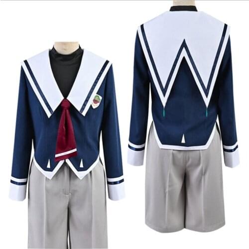 Anime SK∞ SK8 the Infinity Miya Chinen Costume Cosplay Suit Hat Socks +Track Number