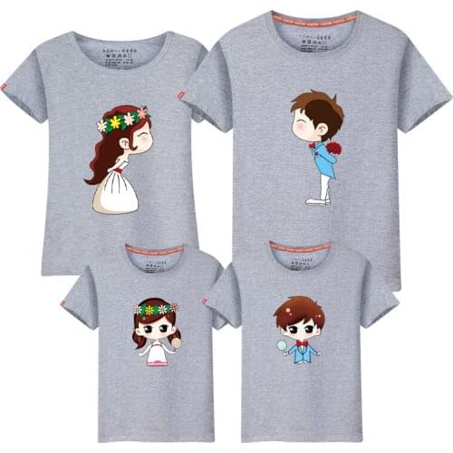 Fashion matching family shirts mother and daughter clothes family look family clothing mother son outfits father and son clothes