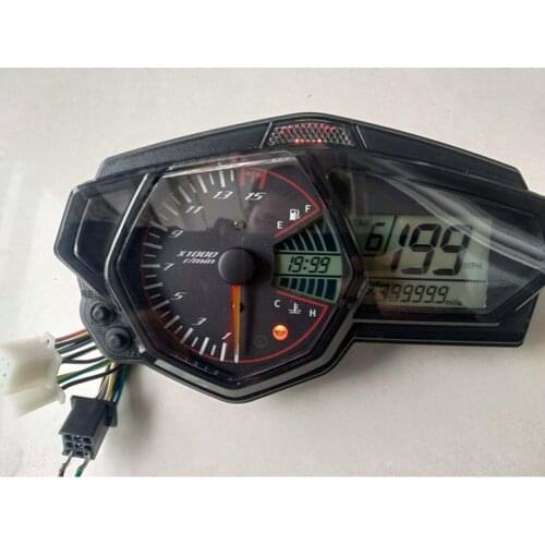 Motorcycle Modified LCD Meter Speed Speed Adjustable Water Temperature Meter Oil Gauge For YAMAHA YZF R3