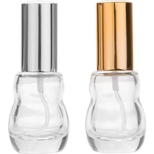 MUB - 6.5ml Mini Glass Refillable Perfume Bottle With Spray Empty Travel Perfume Sprayer Pump Bottles Atomizer Empty Containers