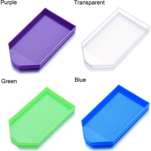 New DIY Diamond Painting Diamond Embroidery Accessories Large Capacity Big Drill Plate Plastic Tray Big Kits gift