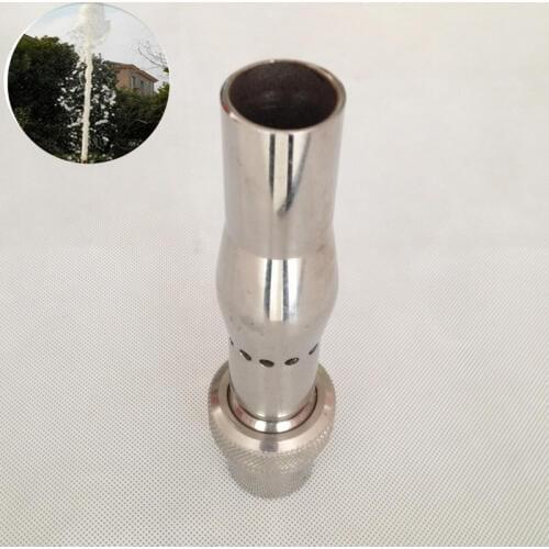Steel 3/4" DN20 Adjustable Fountain Nozzle Spray Pond Sprinkler