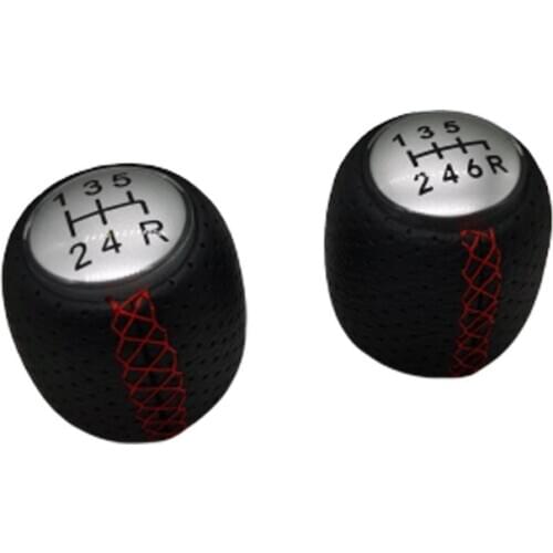 5 6 Speed Car Shift Knob Gear Knob For ALFA ROMEO 159 BRERA SPIDER 2005 2006 2007 2008 2009 2010 2011 OEM 55344557