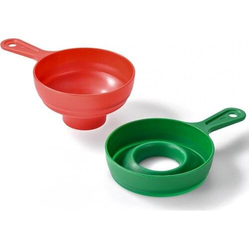 Folding Telescopic Funnel Jars Jam Oil Liquid Wide Mouth Dispenser Kitchen Tools Food Grade Silicone Spice Large Canned Funnel