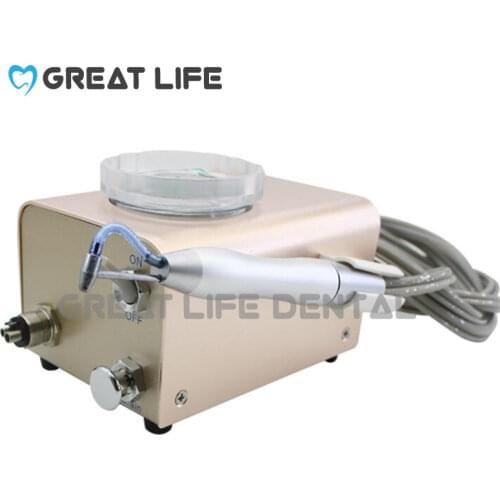 Dental Laboratory Sandblaster Oral Cleaning Machine Lab Pro Air Polisher Prophy Polishing Sandblasting Machine Unit