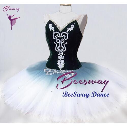 Deep green classical Ballet Tutus skirt Raymonda ballet Costume Women Esmeralda Professional Ballet Tutu