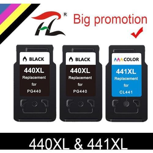 YLC PG440 CL441 Cartridge Replacement for Canon PG 440 CL 441 PG440XL Ink Cartridge for Pixma MG4280 MG4240 MX438 MX518 MX378