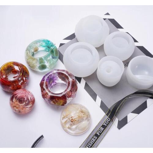 1PCS transparent silicone mold pen ink storage mold DIY water drop table decoration silicone mold