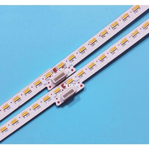 2PCS 530MM LED Backlight Strip 72Lamps Hisense-49-HE490IUC-E31-72+72-4014C LT-1163084-A20171210N For LED49M5600UC LED49EC780UC