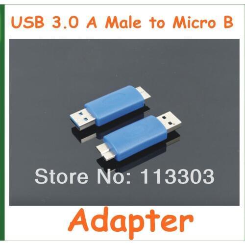 20pcs USB 3.0 A Male to Micro B Adapter USB3.0 AM to Micro B Connector Extender Converter