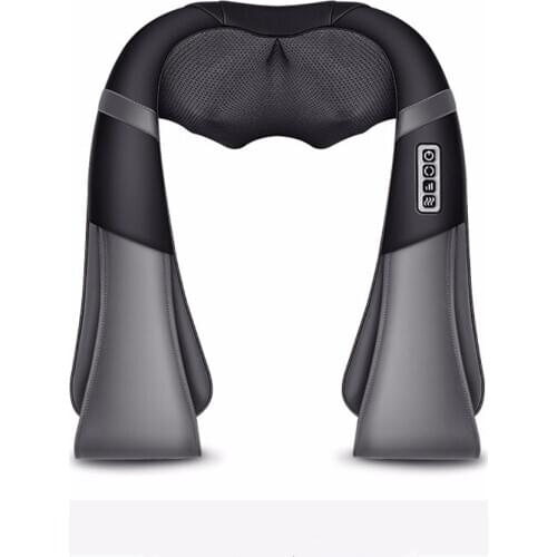 4D Electrical Massage Shiatsu Back Shoulder Body Neck Massager Multifunctional Shawl Infrared Heated Kneading Car/Home Massager