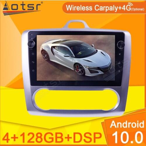 Carplay For Ford Focus 2 Mk2 2004-2011 Car Radio Video Multimedia Player Navi Stereo GPS Android 10 No 2Din 2 Din DVD Head Unit