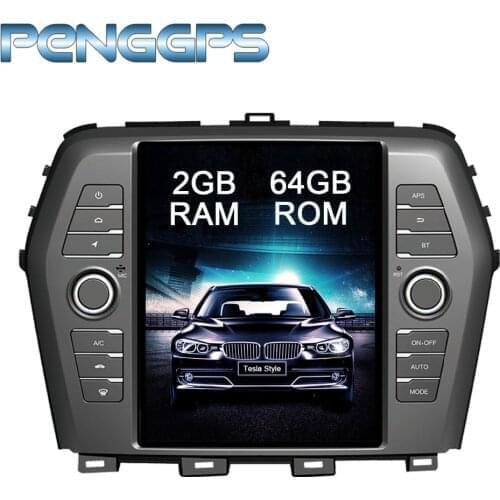 10.4" Car GPS for Nissan Maxima 2016-2018 Navigation NO DVD Player Auto AC Edition Android 7.1 recorder Tesla Style IPS Screen