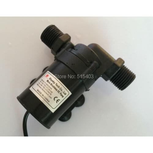 12V Brushless DC Pump 800/800A-G, 5pcs/ Lot, 1000LPH 3.8M, Submersible, for Garden Fountain Cooling SYS Water Circulating