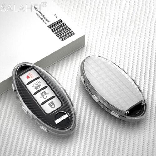 Soft TPU Car Key Case Cover For Nissan Tidda Livida X-Trail T31 T32 Qashqai March Juke Pathfinder Note GTR Infiniti Accessories