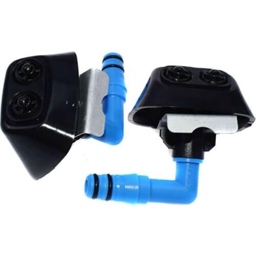1 Pair Headlight Washer Water Spout For Saab 9-3 2004-12 12803972 12803973 Bumper Headlamp Headlight Washer Sprayer Nozzle