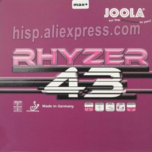 Joola Rhyzer 43 48 50 table tennis rubber ALL round good speed control for table tennis racket