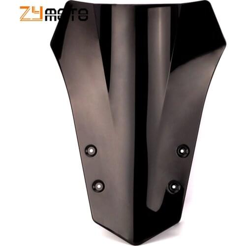 MT FJ 09 Motorcycle Double Bubble Windshield WindScreen Screen For YAMAHA MT09 FJ09 Tracer 2015 2016 2017 MT-09 FJ-09 15 16 17