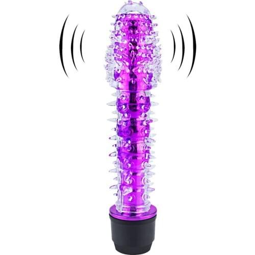 Mini Female G Spot Vibrator Massager Multi Speed Clit Anal Vibrator Dildos Waterproof Jelly Penis Adult Sex Toys For Woman