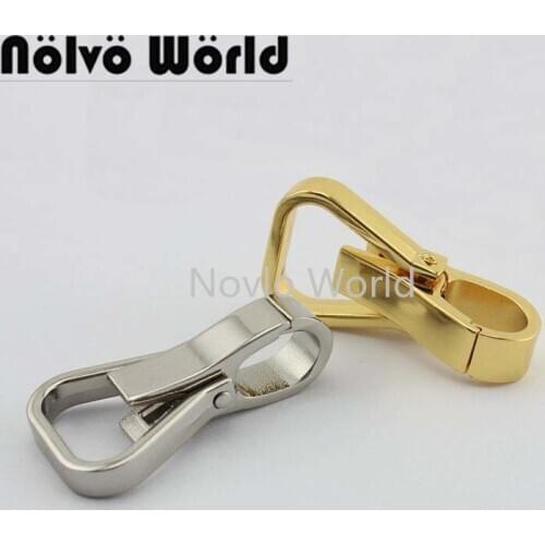 Nolvo World 5-20-100pcs 4 colors 43*18mm metal buckles for bag cat dog collar strapping lobster clasps snap clasps clips