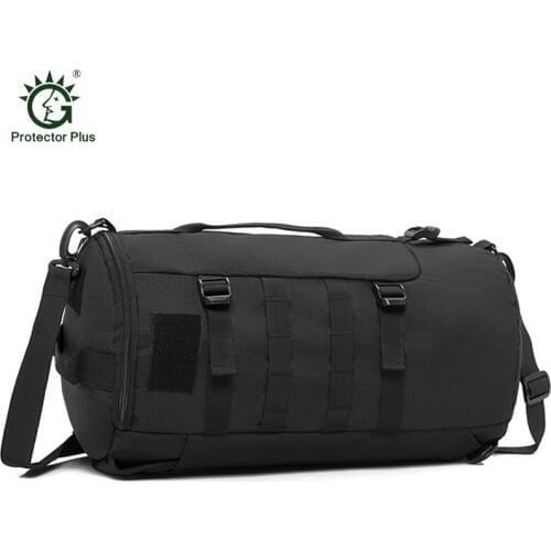 Multifunctional Military Tactical Nylon Backpack Camping Bags Mountaineering Bag Mens Hiking Rucksack Travel Army Bucket Bag