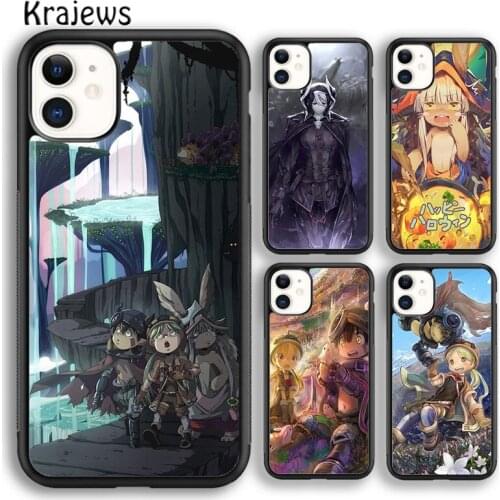 Krajews Made in Abyss Soft Phone Case Cover For iPhone 5 SE 6s 7 8 plus X XR XS 11 12 pro max Samsung Galaxy S8 S9 S10 Plus