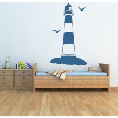 Lighthouse Decal Wall Sticker Vinyl Stickers Decor Mural Art Living Room Home Decoration Lighthouse Wall Decal