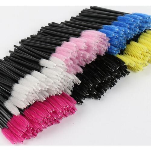 20000 pcs/lot Disposable Eyelash Brushes Mascara Wands Applicator Wand Brushes Eyelash Comb Brushes