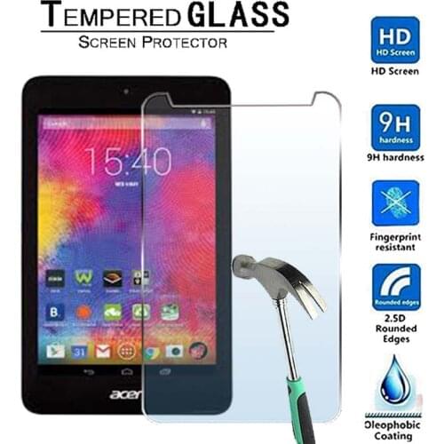 For Acer Iconia One 7 B1-750 7 Inch Tablet-9H Premium Tablet Tempered Glass Screen Protector Film Protector Guard Cover