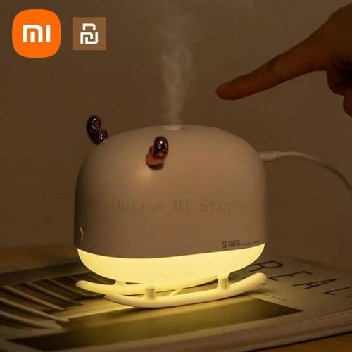 Xiaomi Youpin Sothing Cute Deer Atmosphere Humidifier for Home Office with Warm LED light