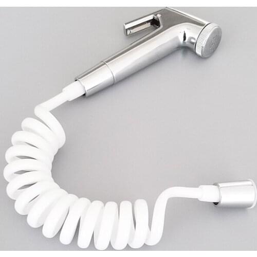 1PCS Handheld Portable Diaper Bidets Toilet Shattaf Sprayer Clean Flusher ABS Shower Head Nozzle with Hose Bathroom Accessories