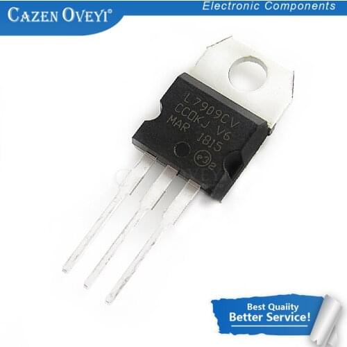 10pcs/lot L7909CV TO220 L7909 TO220 7909 LM7909 MC7909 In Stock