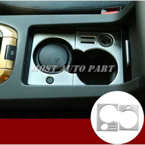 2x Console Water Cup Holder Cover Trim For Land Rover Discovery Sport 2015-2018 Car accesories interior Car decoration
