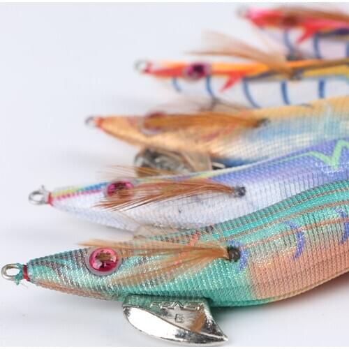 3.5# 3.0 Squid Hook 20g Luminous Bait with Sound Swimming Posture Good Fishing Gear Artificial Bait