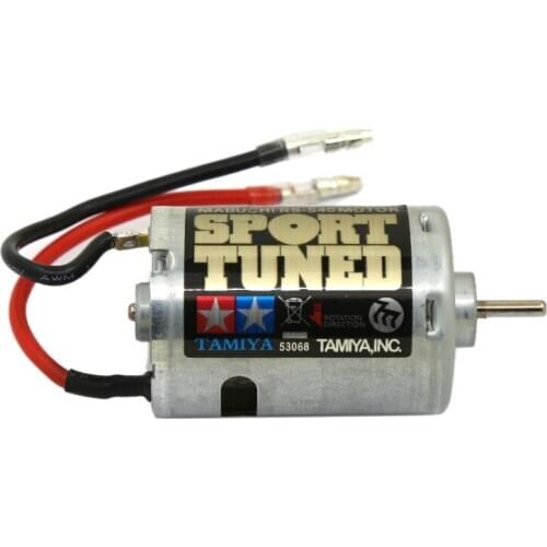 53068 RS540 Sport Tuned Motor 23T Brushed 540 Hop Up Options High Speed for 1/10 Scale Hobby Car