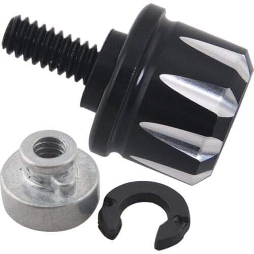 Motorcycle Hardware Accessories Rear Fender Seat Bolt Screw Nut Mount Knob Cover For Harley Sportster XL Dyna Softail Touring