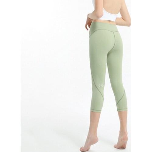 Seamless Yoga Leggings Sport Women Fitness Yoga Pants Solid High Waist Elastic Gym Leggings Women Workout Tight Sports Pant/40