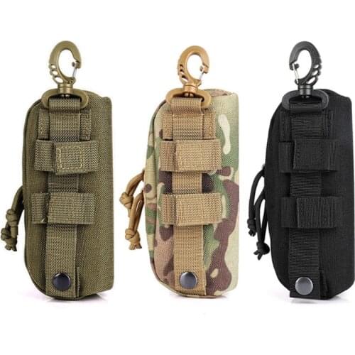 Unisex Mini Outdoor Hunting Sunglasses Case Military Molle Bag Goggles Storage Box 1000D Nylon Hard Eyeglasses Bag