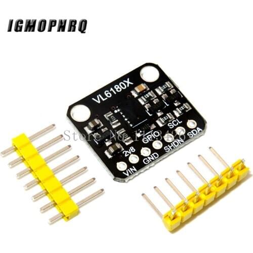 10pcs/lot VL6180 VL6180X Range Finder Optical Ranging Sensor Module for Arduino I2C Interface 3.3V 5V gesture recognition