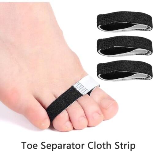 Stof Teen Vinger Stijltang Hamer Teen Hallux Valgus Corrector Bandage Teen Separator Spalk Wrap Voet Brancard Care Tool